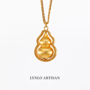 Rotating Baolun vegetarian gourd 999 gold+999 silver