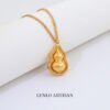 Rotating Baolun vegetarian gourd 999 gold+999 silver