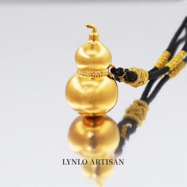 Good luck ancient method frosted gourd.999 gold+999 silver