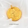 Starry Sky, Auspicious Words, Yellow God of Wealth 999 gold+999 silver
